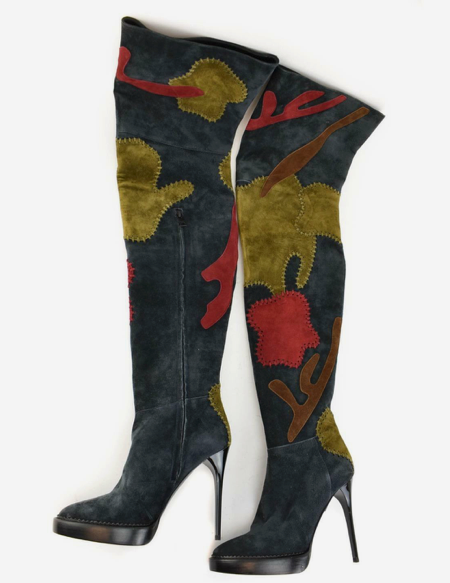 Burberry Suede Boots