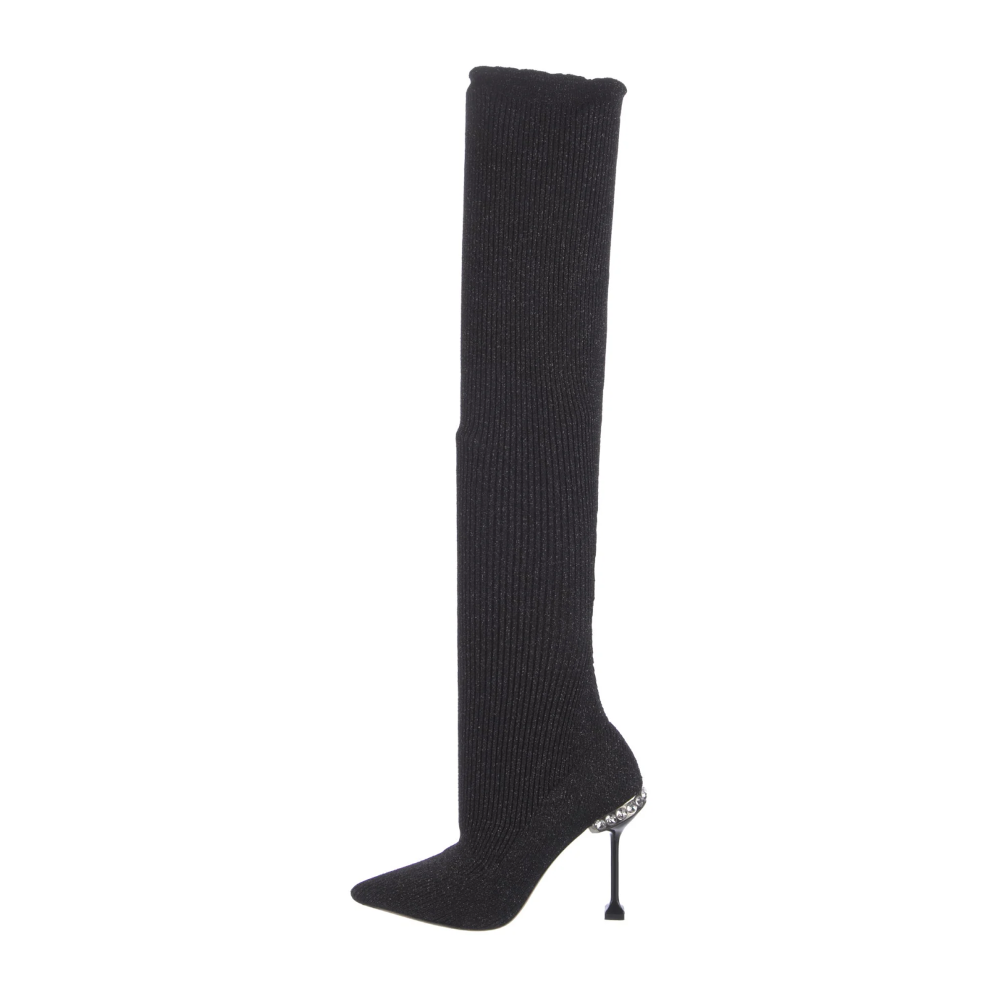 Miu Miu Embellished Boots Sz 36.5