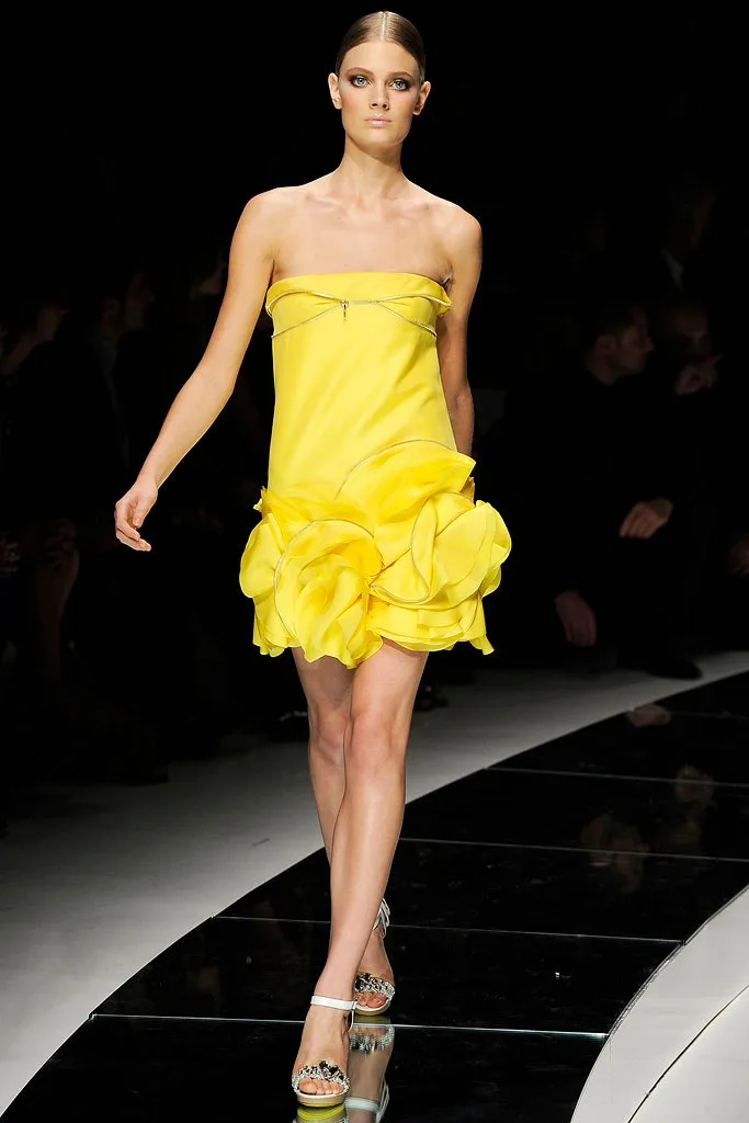 Versace 2009 Runway Dress