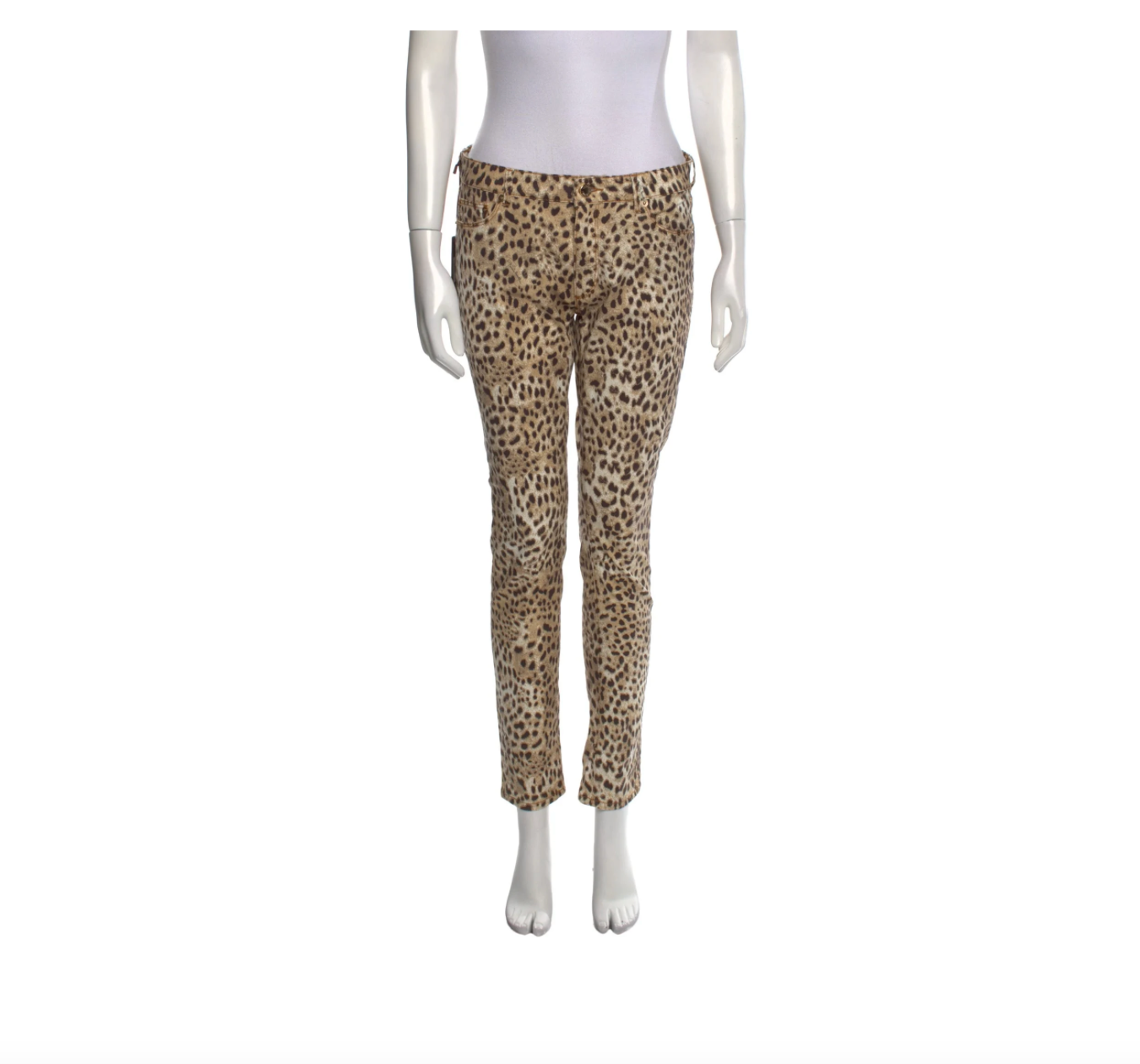 Roberto Cavalli Leopard Jeans