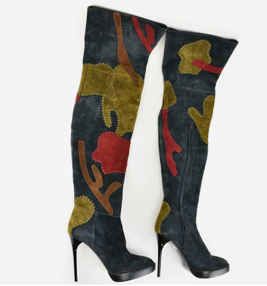 Burberry Suede Boots
